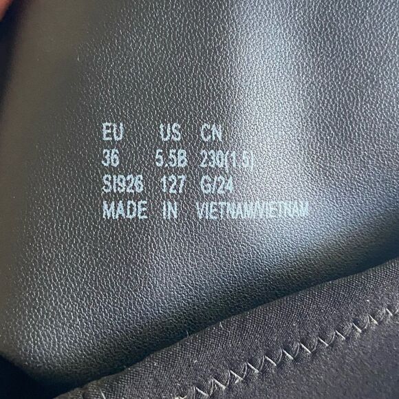 Stuart Weitzman Boots Over the Knee Alina City Leather Black Size EU 36 US 5.5 - Picture 10 of 12